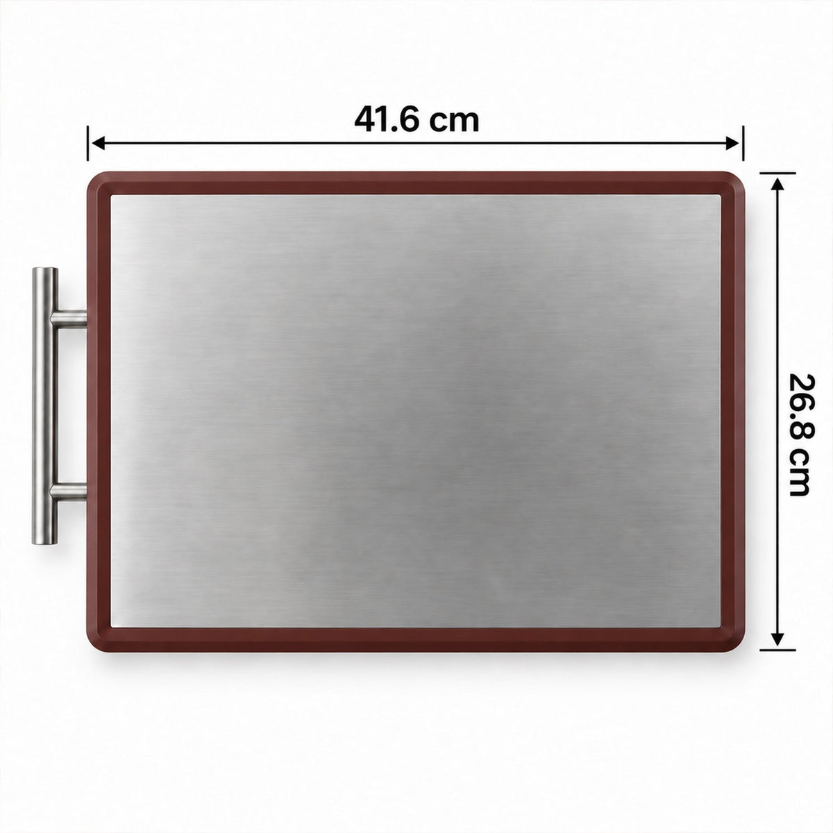 Heavy Duty Dual Sided Chopping Board With Handle For Everyday Kitchen Chopping
