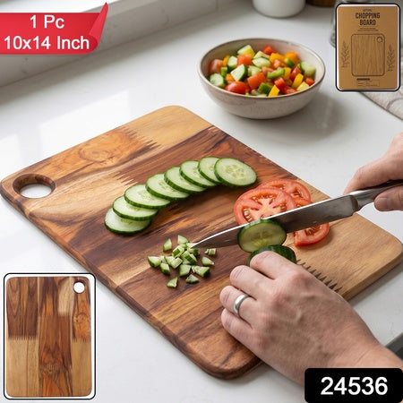 Wooden Chopping Board And Cutting Board For Kitchen 10 X 14 Inch (1 Pc)